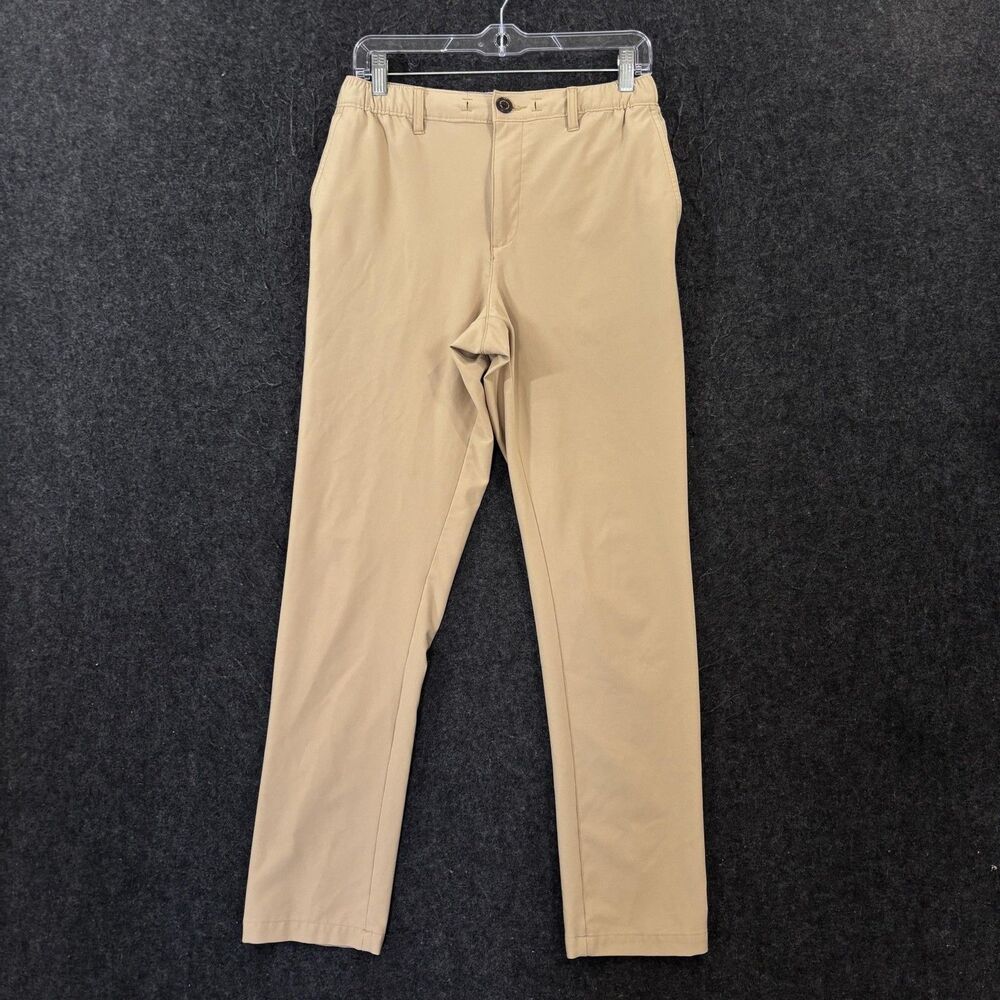Chubbies Everywear Pants Men's Small Khaki Stretch Slim Chino Elastic Waist